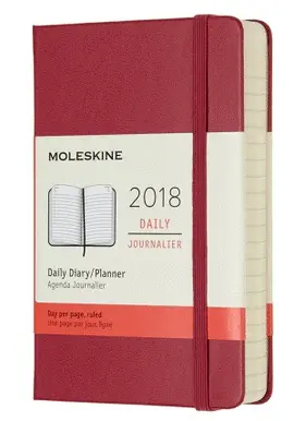 12M PLANNER DAILY POCKET CANINE ROSE HARD COVER