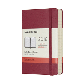 12M PLANNER DAILY LARGE CANINE ROSE HARD COVER