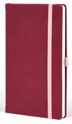 Castelli Notebook Mid Ruled Kaleido Ruby 13X21 cm