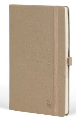 Castelli Notebook Mid Ruled Appeel Classic Cream 13X21 cm