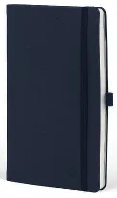 Castelli Notebook Mid Ruled Appeel Classic Blue 13X21 cm