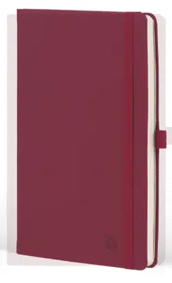 Castelli Notebook Mid Ruled Appeel Classic Pink Lady 13X21 cm