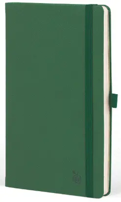 Castelli Notebook Mid Ruled Appeel Classic Green 13X21 cm