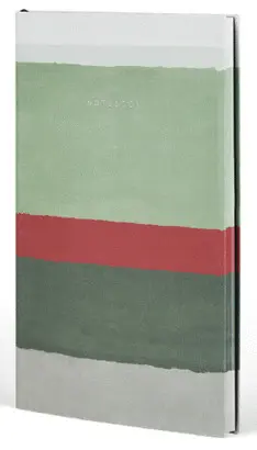 Castelli Notebook Mid Ruled Stripes Sage 13X21 cm