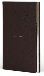 Castelli Notebook Mid Ruled Kelly Coffee 13X21 cm