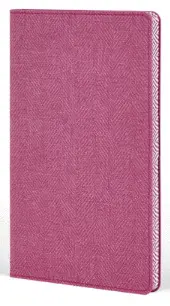 Castelli Notebook Mid Ruled Harris French Rose 13X21 cm