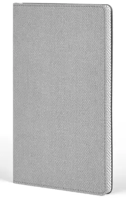 CASTELLI DAILY DIARY MID HARRIS CLOUDY GREY 13X21 CM