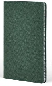 CASTELLI DAILY DIARY MID HARRIS FOREST GREEN 13X21 CM