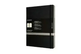 MOLESKINE PROFESSIONAL PROJECT PLANNER, EXTRA LARGE, HARD COVER (7.5 X 9.75)