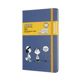 MOLESKINE 2021 12M PEANUTS WKLY NTB LG SCHOOL BUS
