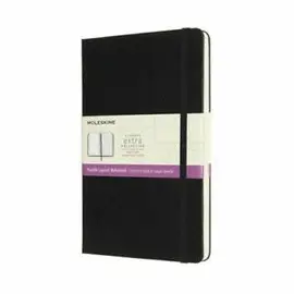 MOLESKINE CLASSIC - CUADERNO (5.0 X 8.0 IN), COLOR NEGRO