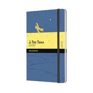 MOLESKINE EDICIÓN LIMITADA PETIT PRINCE - CUADERNO DE NOTAS (12,7 X 20,25), DISEÑO DE ALGAS MARINAS, COLOR VERDE, 240 PÁGINAS