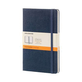 POCKET SAPPHIRE BLUE CLASSIC DOTTED NOTEBOOK HARDCOVER