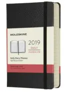 12M DAILY POCKET BLACK HARD COVER 2019 (DHB12DC2Y19)