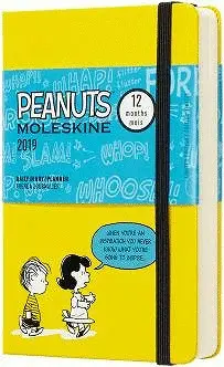 12M LIMITED EDITION PEANUTS DAILY POCKET YELLOW 2019 (DPE12DC2Y19)