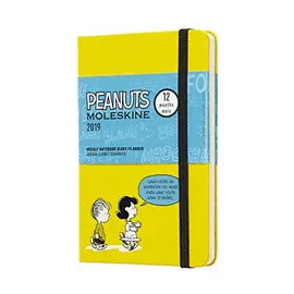 12M LIMITED EDITION PEANUTS WEEKLY POCKET YELLOW 2019 (DPE12WN2Y19)