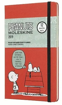 12M LIMITED EDITION PEANUTS WEEKLY LARGE RED 2019 (DPE12WN3Y19)