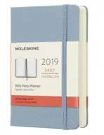 12M DAILY POCKET CINDER BLUE HARD COVER 2019 (DHB3612DC2Y19)