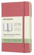 12M WEEKLY NOTEBOOK POCKET DAISY PINK HARD COVER 2019 (DHD1112WN2Y