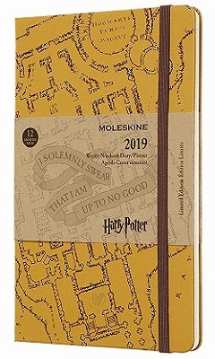 12M LIMITED EDITION HARRY POTTER WEEKLY LARGE BEIGE 2019 (DHP12WN3Y1