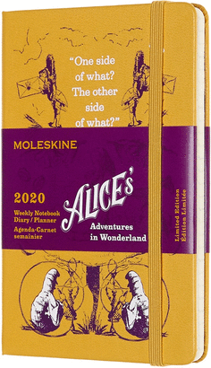 12M LIMITED EDITION ALICE WONDER WEEKLY POCKET YELLOW 2020