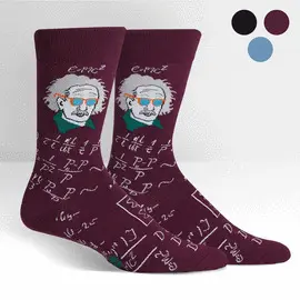 MEN'S CREW: RELATIVELY COOL (BURGUNDY)