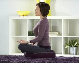 YOGIBO ROUND PILLOW PURPLE