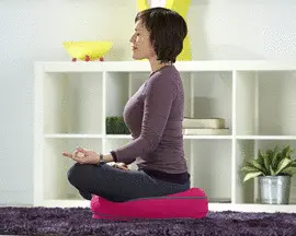 YOGIBO ROUND PILLOW PINK