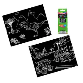 DINO & CONSTRUCTION TRAVEL MAT SET