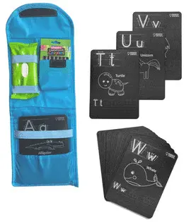 ALPHABET FLASH CARD GO SET