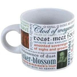 SHAKESPEARE INSULTS  MUG - TAZA