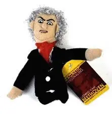 LUDWIG VAN BEETHOVEN FINGER PUPPET