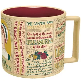 JANE AUSTEN QUOTES MUG