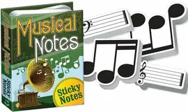 MUSICAL NOTES STICKY NOTES BEST SELLER