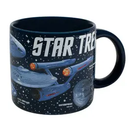 STARSHIPS OF STAR TREK MUG - TAZA