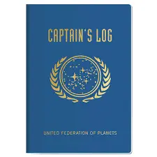 STAR TREK CAPTAIN'S LOG NOTEBOOK