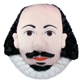 SHAKESPEARE STUFFED PORTRAIT CUSHION