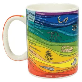 GEOLOGIC TIME MUG - TAZA