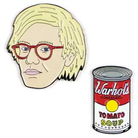 WARHOL & SOUP CAN PINS