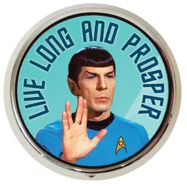 SPOCK PILL BOX 4377