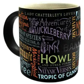 BANNED BOOK MUG - TAZA