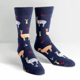 MEN'S CREW: LLAMA DRAMA