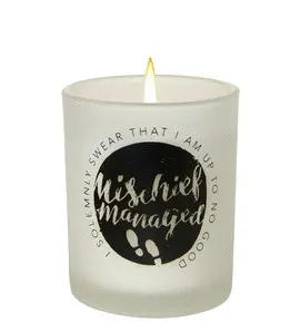 HARRY POTTER: MISCHIEF MANAGED GLASS VOTIVE CANDLE