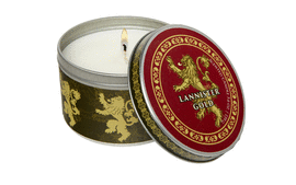 GAME OF THRONES: HOUSE LANNISTER SCENTED CANDLE (5.6 OZ.  CINNAMON)