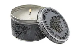 GAME OF THRONES: HOUSE STARK SCENTED CANDLE (5.6 OZ.  FROSTED PINE)