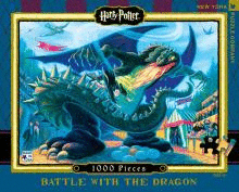 HP1359 BATTLE WITH THE DRAGON PUZZLE HARRY POTTER