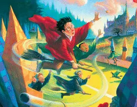 HP1369 QUIDDITCH MINI PUZZLE HARRY POTTER