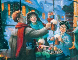 HP1370 THREE BROOMSTICKS MINI PUZZLE HARRY POTTER