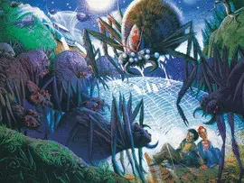 NPZHP1712 MEETING WITH ARAGOG PUZZLE HARRY POTTER
