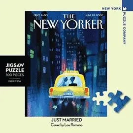 NPZNY1730 JUST MARRIED MINI PUZZLE 100 PCS